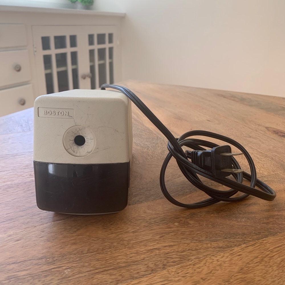 Vintage Boston Electric Pencil Sharpener - WORKING